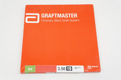 Abbott 1012581-19 GRAFTMASTER Coronary Stnt Graft System 3.5mm x 19mm (x)